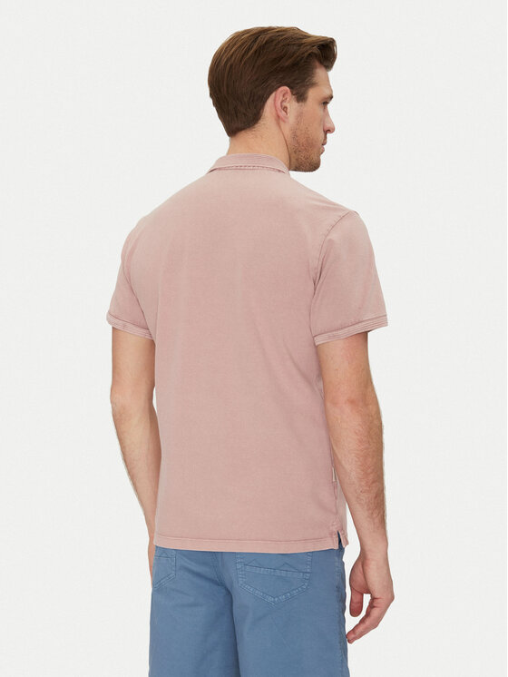Blend Blend Polo 20717920 Różowy Regular Fit