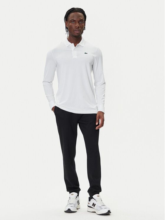 Lacoste Lacoste Polo särk DH2615 Valge Regular Fit