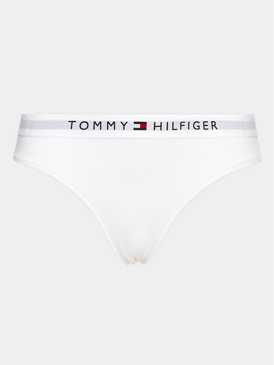 Tommy Hilfiger Tommy Hilfiger Klasične spodnje hlačke UW0UW04145 Bela