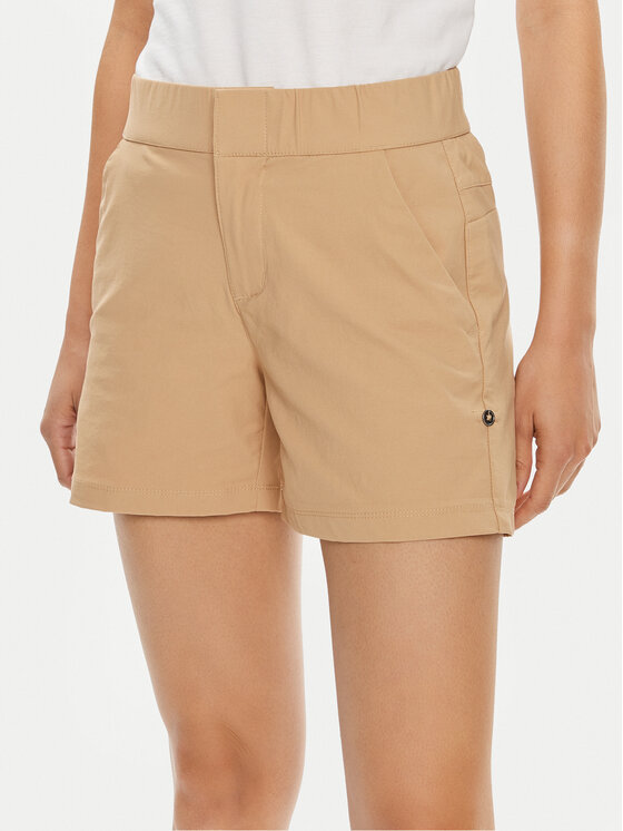 Columbia Kratke Hlače Iz Tkanine Firwood Camp™ II Short 1885313 Bež Active Fit