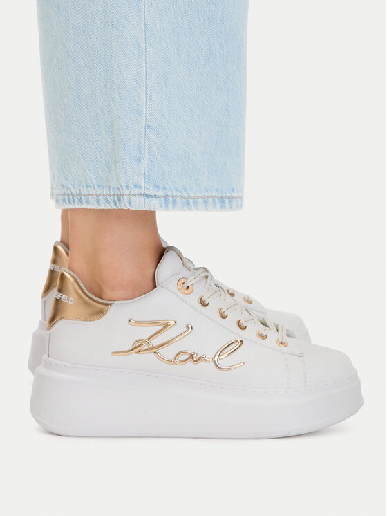 KARL LAGERFELD KARL LAGERFELD Sneakersy KL63510A Bílá