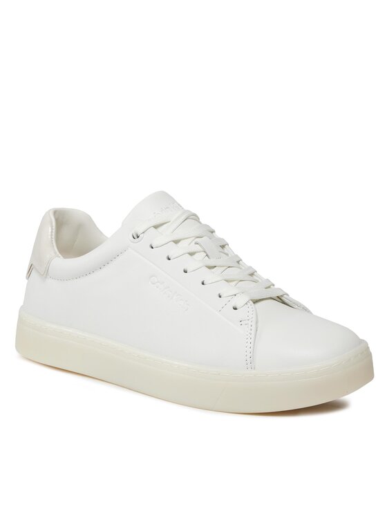 Calvin Klein Calvin Klein Tossud Cupsole Lace Up Pearl HW0HW01897 Valge