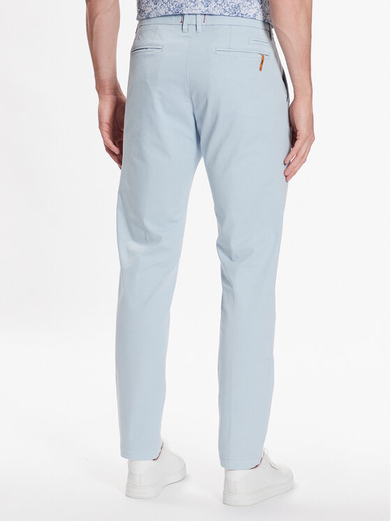 CINQUE CINQUE Παντελόνι chino Ciwood_2 2051 Γαλάζιο Slim Fit
