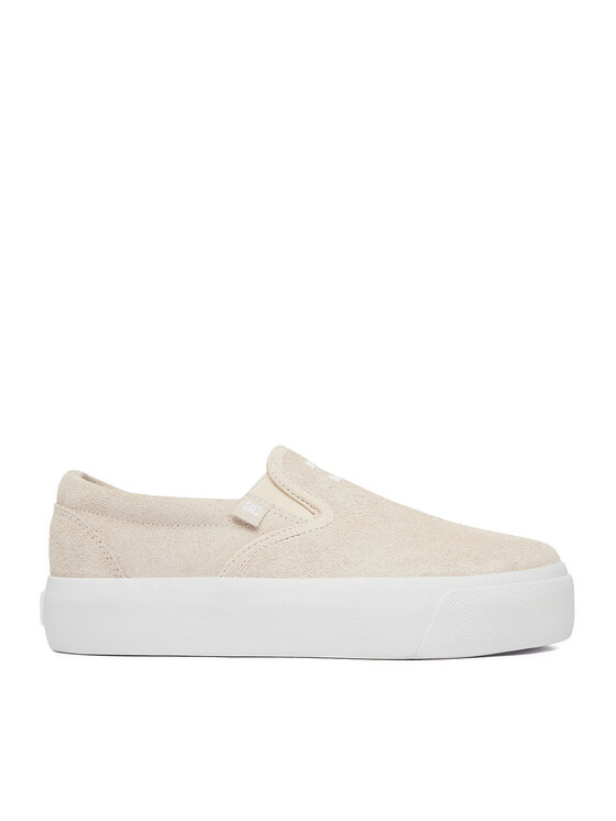 DC Shoes DC Shoes Tenisówki CEO-LEA-ZL-0010 Beżowy