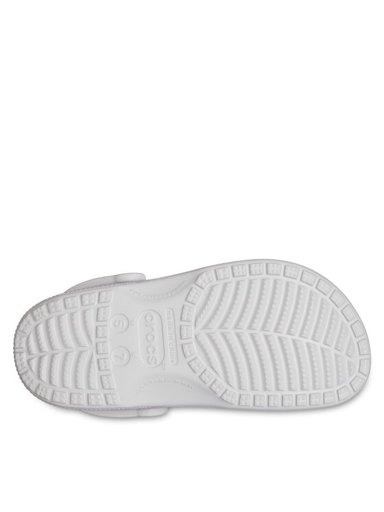 Crocs Crocs Şlapi Classic Glitter Clog 205942 Argintiu