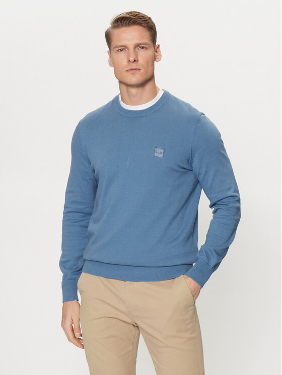 BOSS BOSS Pullover Kanovano 50471343 Blau Regular Fit