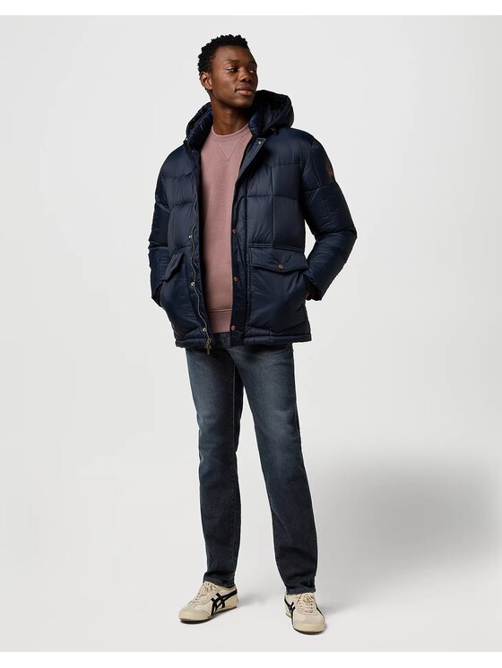 Wrangler Wrangler Jeansy RIVER Szary Straight Fit