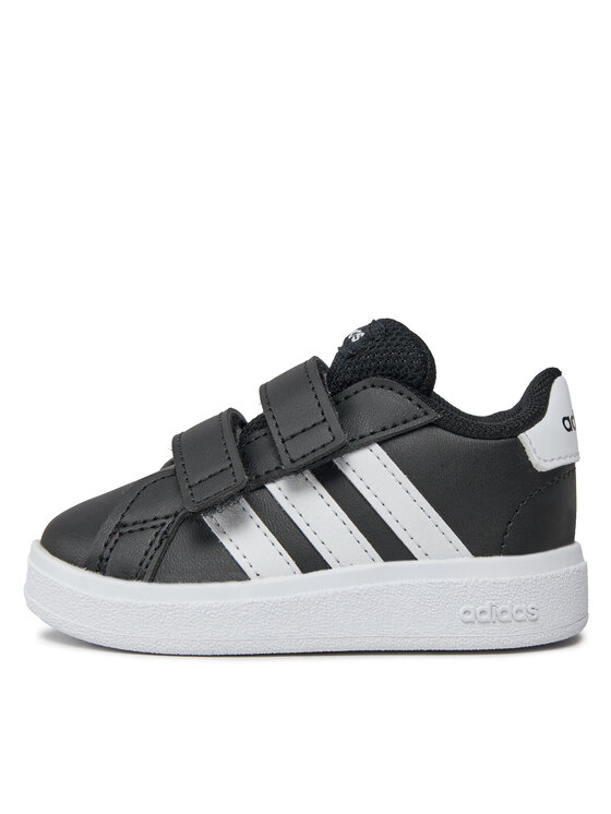 adidas adidas Sneakersy Grand Court Lifestyle Hook and Loop Shoes GW6523 Czarny