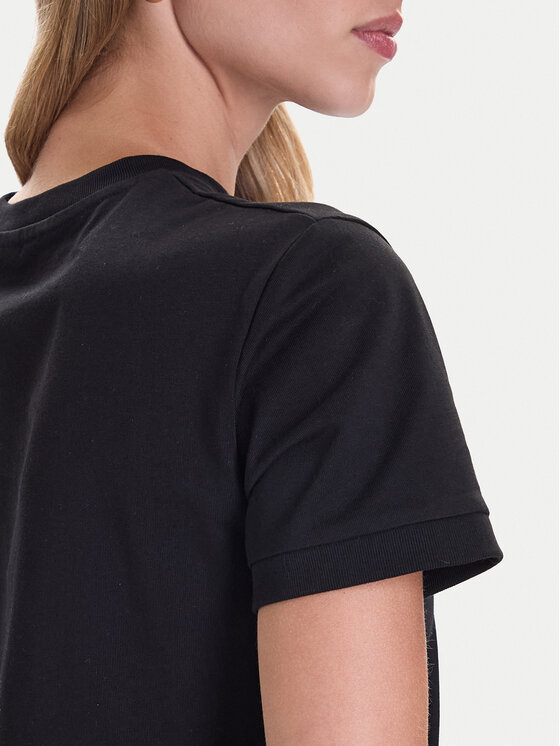 Guess Guess Tricou V5BI16 K8FQ4 Negru Regular Fit