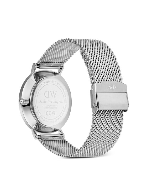 Daniel Wellington Daniel Wellington Ρολόι Classic Day Display 40 DW00100833 Ασημί