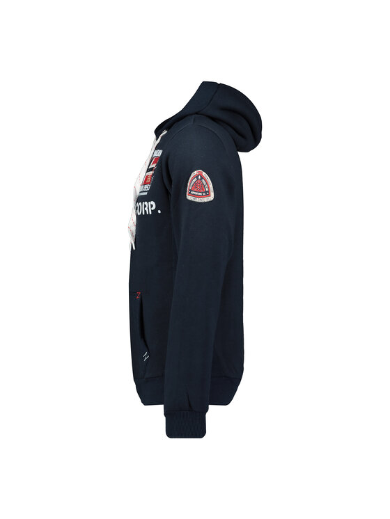 Geographical Norway Geographical Norway Bluza WT1885H/GN-NAVY Granatowy Reglan Fit