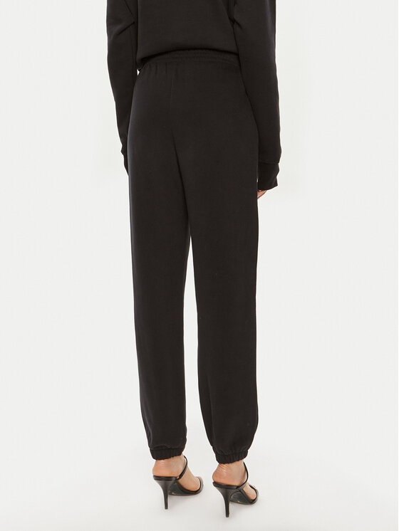 Patrizia Pepe Patrizia Pepe Pantaloni da tuta 8P0618/J079-K103 Nero Relaxed Fit