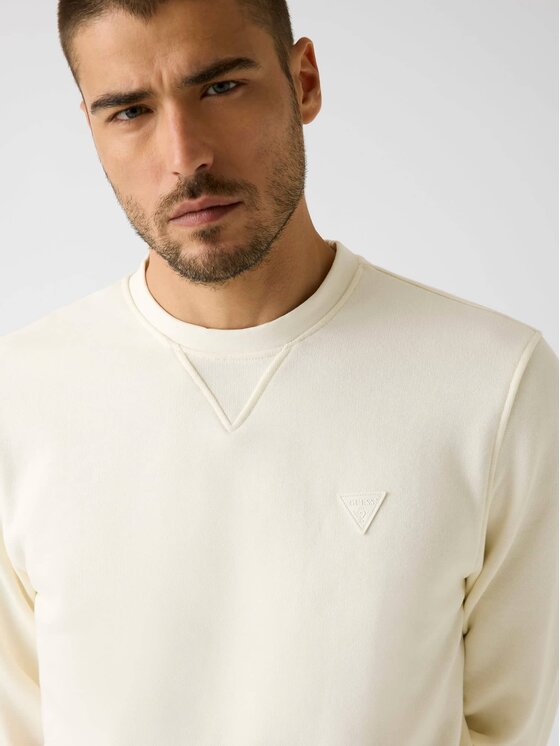 Guess Guess Felpa 180297 Bianco Classic Fit