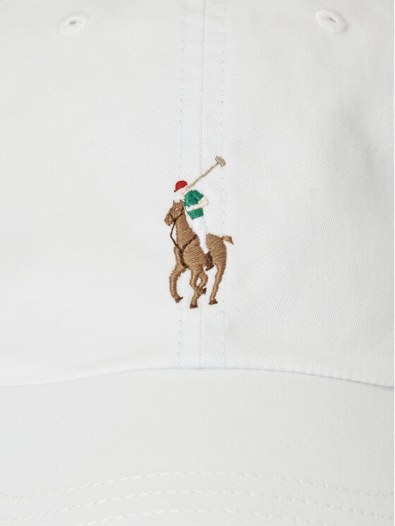 Polo Ralph Lauren Polo Ralph Lauren Шапка с козирка 710834737019 Бял