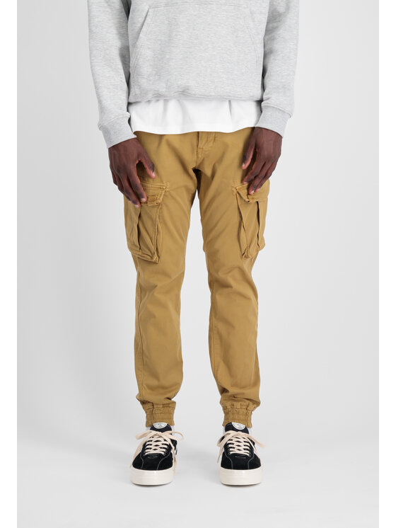 Alpha Industries Alpha Industries Spodnie materiałowe Spy 116203 Beżowy Slim Fit