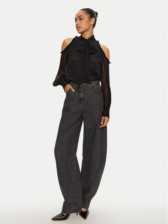 PINKO PINKO Halenka Gamay 103143 A11X Černá Regular Fit
