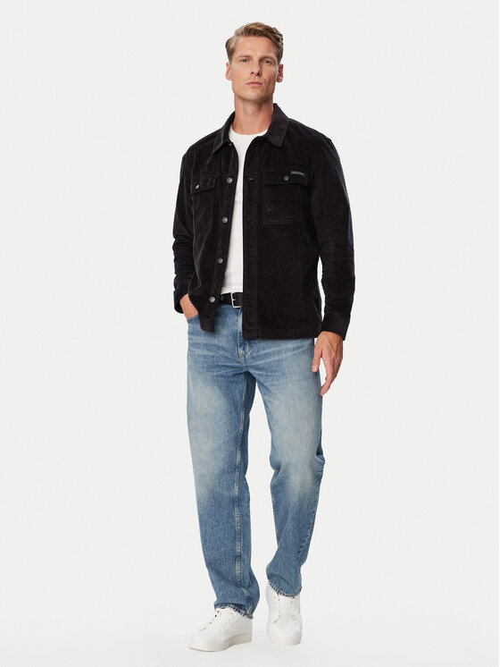 Calvin Klein Jeans Calvin Klein Jeans Košulja-jakna LV04RH115G Crna Regular Fit