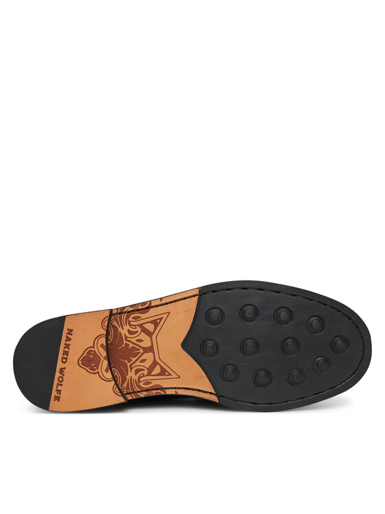 Naked Wolfe Naked Wolfe Mokassins Riviera Schwarz