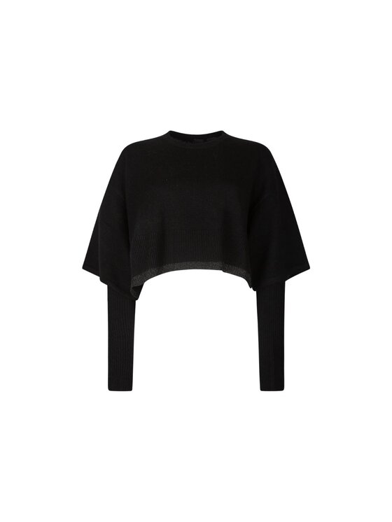 PINKO PINKO Sweter Maglia donna Czarny Comfort Fit