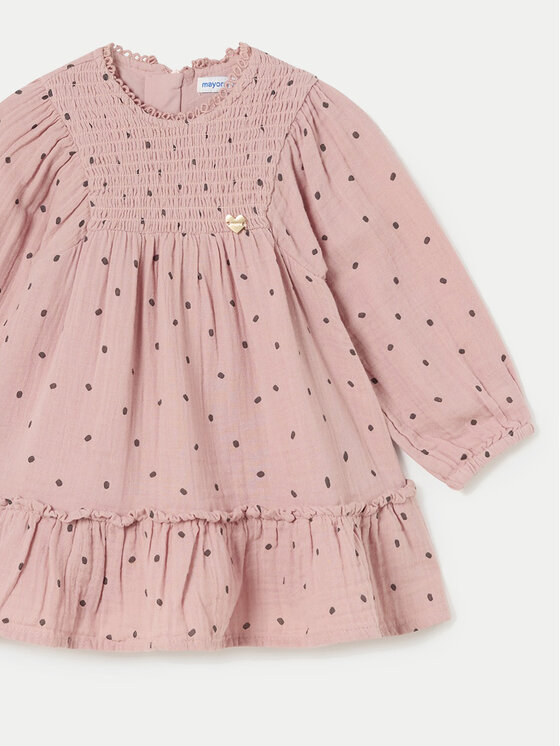 Mayoral Mayoral Vestito da giorno 2925 Rosa Regular Fit