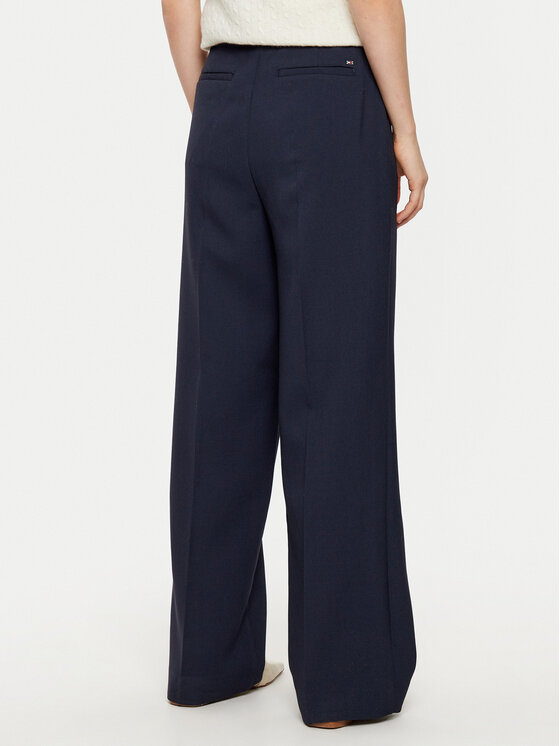 Tommy Hilfiger Tommy Hilfiger Hlače WW0WW43875 Tamnoplava Regular Fit