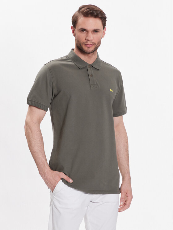 Lindbergh Polo 30-427002 Zelena Relaxed Fit