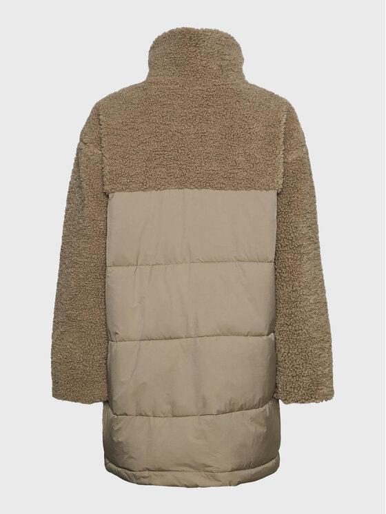Vero Moda Vero Moda Μπουφάν μεταβατικό Edith 10267692 Μπεζ Relaxed Fit