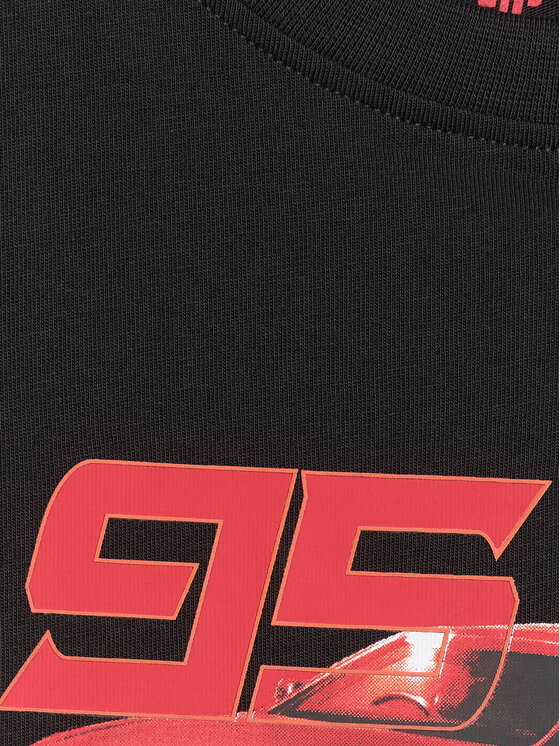 4F 4F T-Shirt ESPORTS RACING Czarny Regular Fit