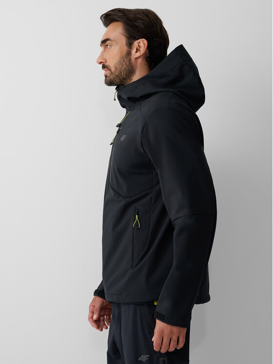 4F 4F Kurtka wielofunkcyjna BETWEEN LAYERS Czarny Regular Fit