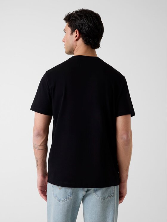 Guess Guess T-Shirt M6GI15 K3008 Μαύρο Regular Fit