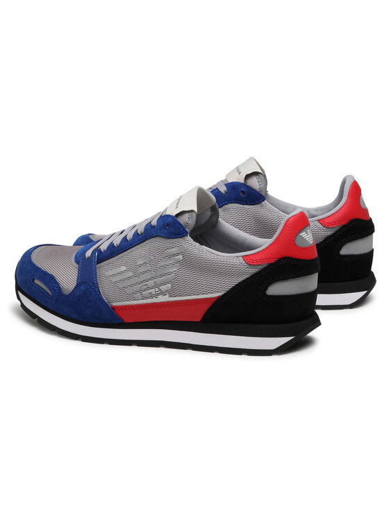 Emporio Armani Emporio Armani Sneakersy X4X537 XM678 N641 Szary