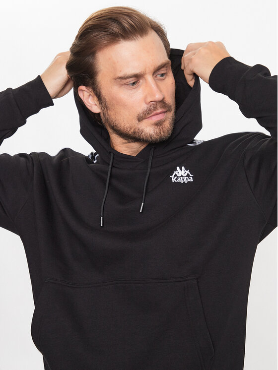 Kappa Kappa Mikina 313007 Černá Regular Fit