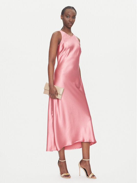 ACCESS FASHION ACCESS FASHION Sukienka koktajlowa 53-3318-107 Różowy Regular Fit