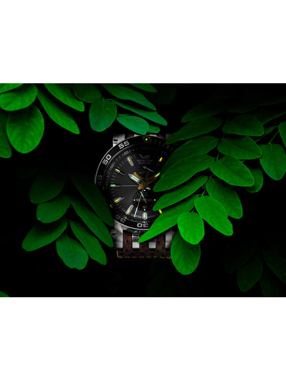Vostok Europe Vostok Europe Zegarek YN84-575A539B Srebrny