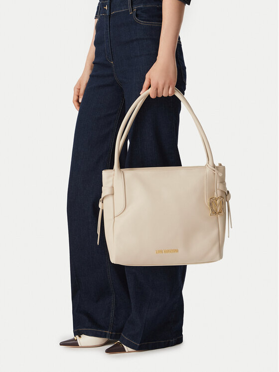 LOVE MOSCHINO Geantă JC4056PP1PLL0110 Crem