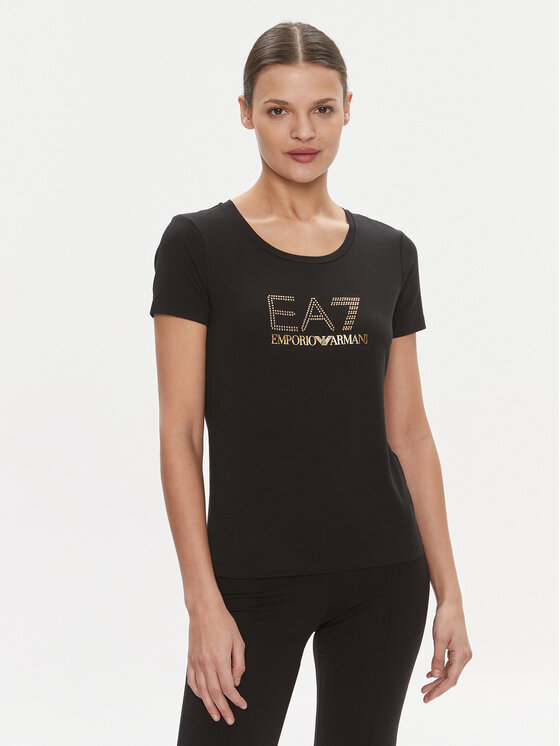 Női Póló EA7 Emporio Armani, Méret: XS, Fekete, 8NTT67 TJDQZ 1200