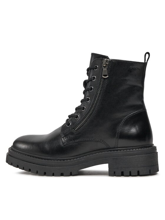 Geox Geox Schnürstiefeletten D Iridea F D16HRF 00043 C9999 Schwarz
