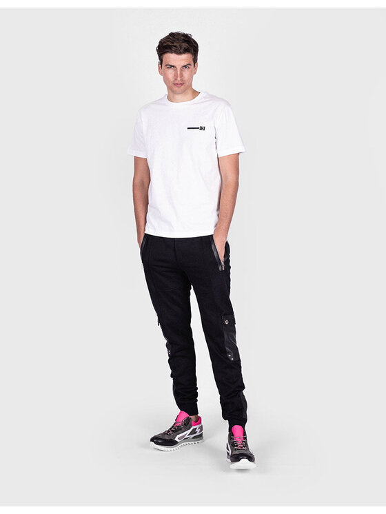 Les Hommes Les Hommes T-Shirt UHT214 700P | Typography T-Shirt Μαύρο Regular Fit