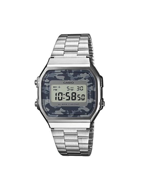 Casio argento uomo online