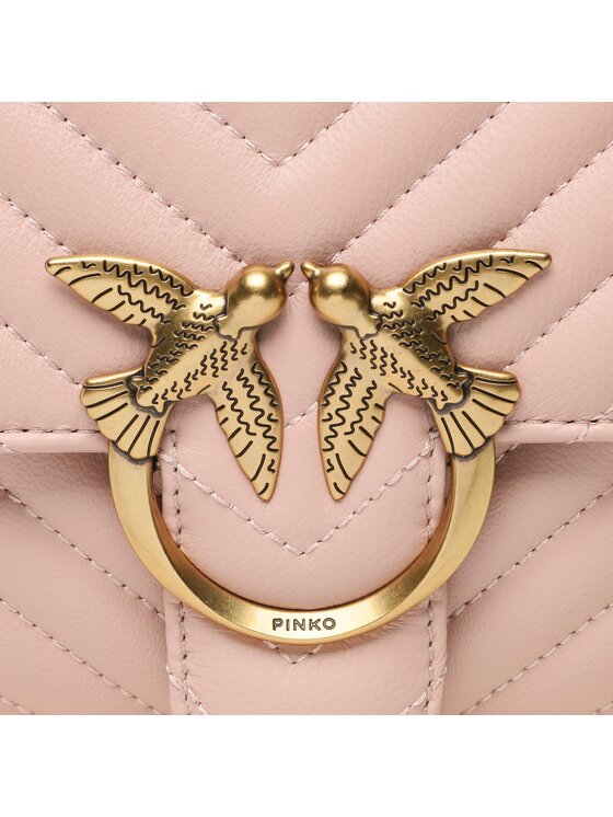 PINKO PINKO Handtasche Love Lady Puff Classic Cl PE 22 PLTT 100043 A0GK Rosa