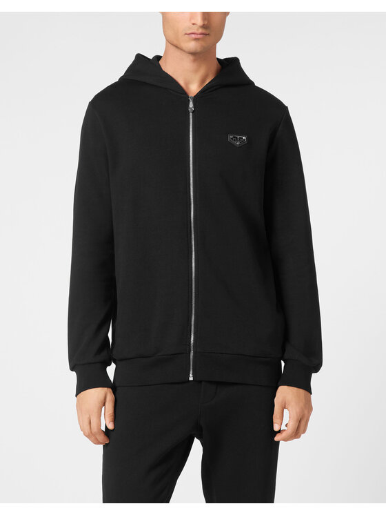 PHILIPP PLEIN PHILIPP PLEIN Bluza 9581 Czarny Regular Fit