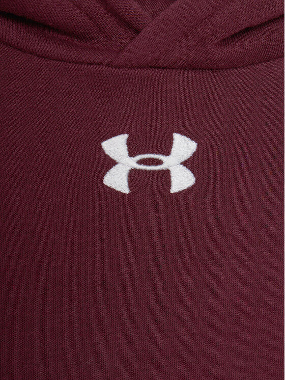 Under Armour Under Armour Суитшърт Ua Rival Fleece Hoodie 1379792 Бордо Loose Fit