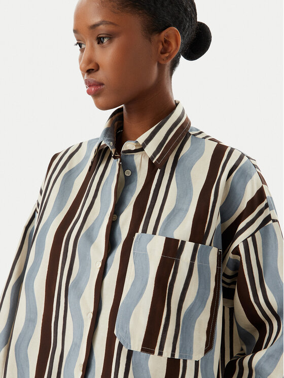 Weekend Max Mara Weekend Max Mara Särk Ragtime 2515111112 Sinine Regular Fit