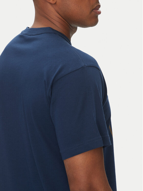 Versace Jeans Couture Versace Jeans Couture T-särk 78GAHT01 Tumesinine Regular Fit