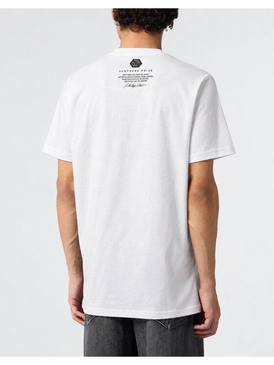 PHILIPP PLEIN PHILIPP PLEIN T-Shirt 32092 Bílá Regular Fit
