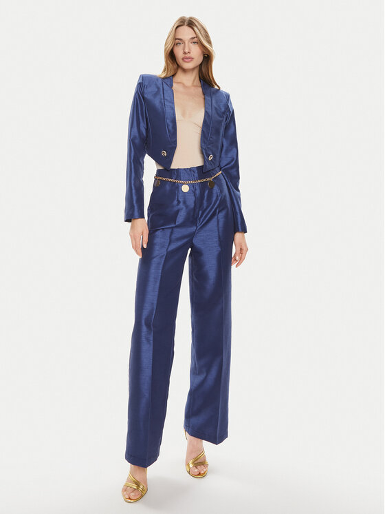 Rinascimento Rinascimento Bolero CFC0117611003 Albastru Regular Fit