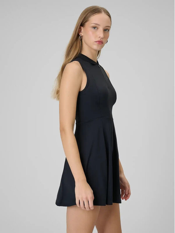 4F 4F Sukienka letnia 4FWSS26TDREF183-20 Czarny Active Fit