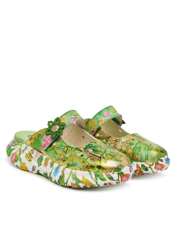 Laura Vita Laura Vita Шльопанці Sofiao 13 Зелений