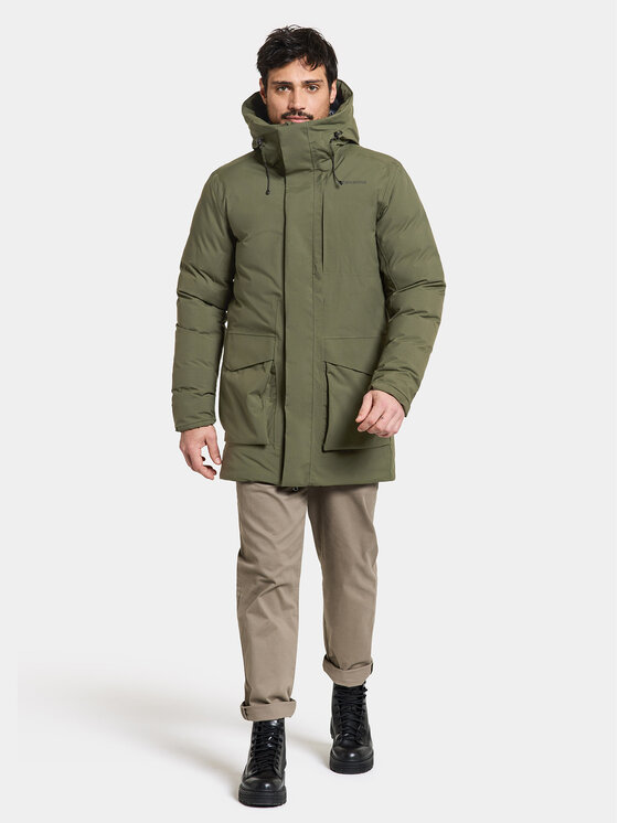 Didriksons Didriksons Parka Akilles Usx Parka 504913 Zaļš Regular Fit