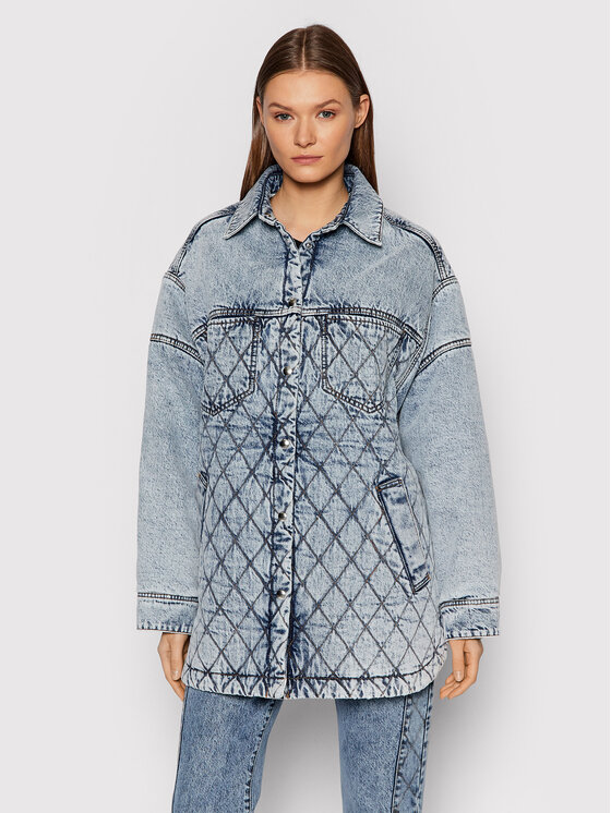 IRO Giacca di jeans Elemy AP201 Blu Relaxed Fit, taglia : 40